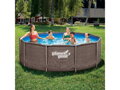 Bazén Planet Pool FRAME ratan - 305 x 91 cm