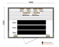 Infrasauna Cedr Superior 4 Lux