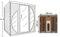Infrasauna Belatrix Hadir 2L II. klasik