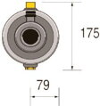 Titanový výměník 40 kW d50/63 PSA