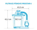 Písková filtrace ProStar 6