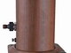 Solární sprcha GRE Round Wood 32l