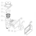 Skimmer hrdlo 364mm široké ABS Pooltechnika