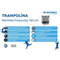 Trampolína bezpružinová Marimex Free Jump183 cm   (19000106)