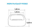 Vířivý bazén MSPA Portland P-PO063   (11400274)