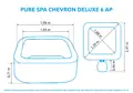 Vířivý bazén Pure Spa Chevron Deluxe 6 NP