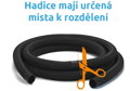 Hadice v metráži 5/4  - 32 mm - díl 1 m černá 