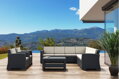 SIESTA EXCLUSIVE; Křeslo MONACO LOUNGE šedé