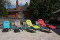 Vivere - Orbital Lounger Single # Cherry Red