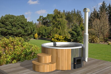 Estonská dřevěná káď HOT TUB DELUXE 200