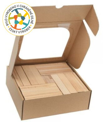 Stavebnice T-Wood - 128ks   (11640250 )