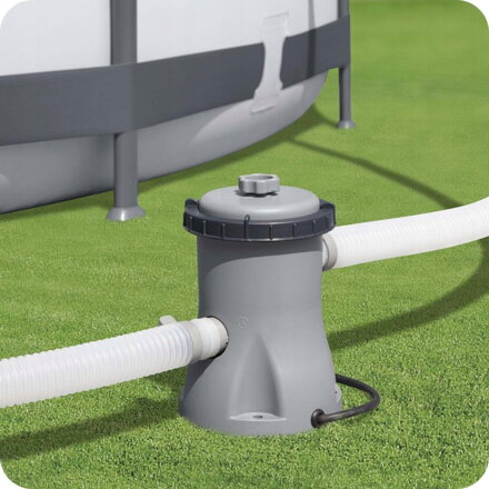 Filtrační čerpadlo pro bazény 1249 l/h, kartušová pumpa Bestway 58381 s filtrem