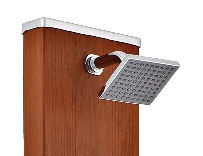 Solární sprcha GRE Square Wood 32l