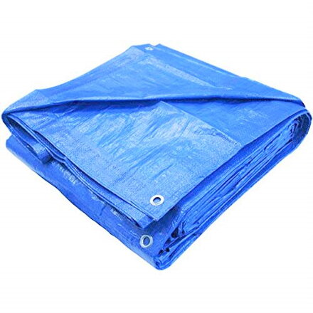 Zazimovací LD-PE tkaná plachta na bazén kruh 4,6m - fólie 5,5m+lanko a upínák