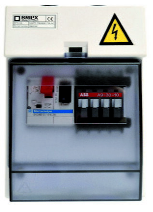 BRILIX Elektropneumatické spínání - skříň protiproudu 1.fáz.