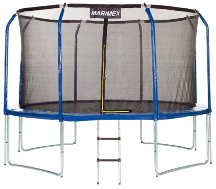 Trampolína Marimex 366 cm + ochranná síť + schůdky-8590517012563