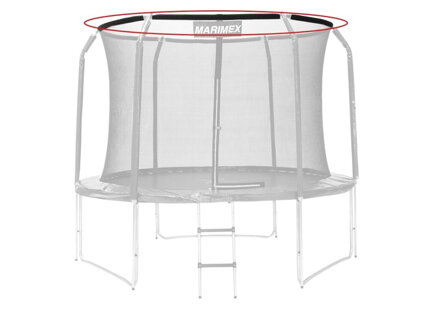 Obruč kovová set - trampolína Marimex 396 cm (12x90cm+12 spojek)   (19000609 )