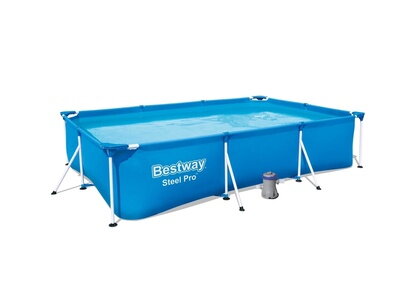 Bazén Steel Pro 3 x 2,01 x 0,66 m s kartušovou filtrací - 56411
