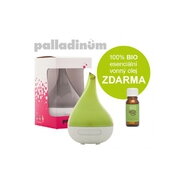 Ultrasonický aroma difuzér Hanscraft PALLADINUM - zelený + AROMA OLEJ ZDARMA !!! Ultrasonický aroma difuzér Hanscraft PALLADINUM - zelený + AROMA OLEJ ZDARMA !!!