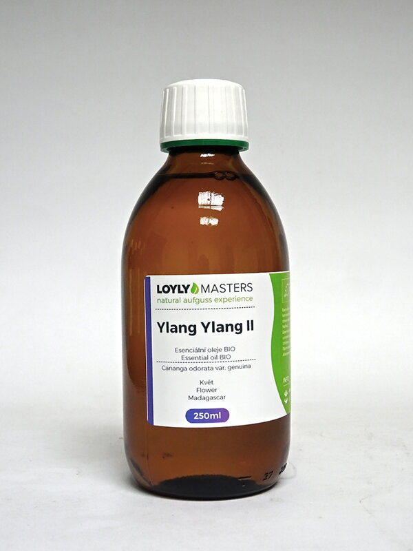 100% EO LOYLY MASTERS Ylang Ylang II (250ml) BIO 100% EO LOYLY MASTERS Ylang Ylang II (250ml) BIO