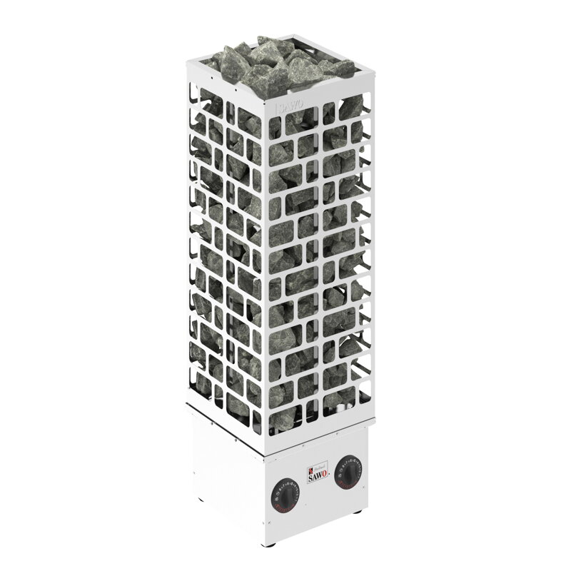Saunová kamna CUBOS 7,5 kW (včetně integrovaného ovladače) Saunová kamna CUBOS 7,5 kW (včetně integrovaného ovladače)