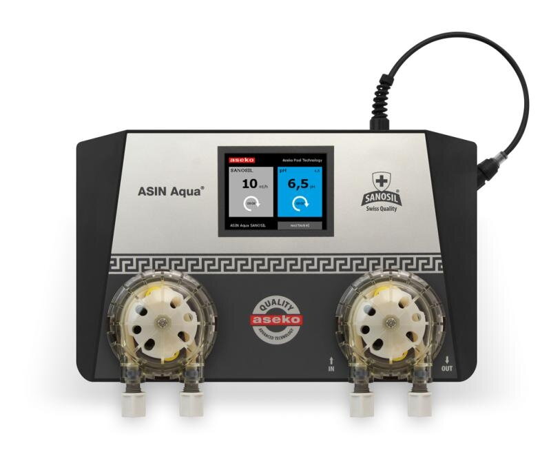 ASIN Aqua SANOSIL - D - automatická bezchlorová chemizace - doprava zdarma