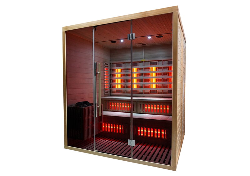 Kombinovaná sauna Marimex UNITE XXL + saunová kamna (FSC)
